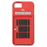 Oldschool Briten Telefonzelle iPhone 5 Hülle