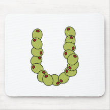 Olive Sie "ich Liebe Sie " Mousepads