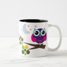 Oliver, der Eulenbecher Kaffeetasse