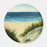 Ölsand-Dünenstrand-Kunstmalerei Magnete