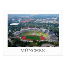 Olympiapark, München-Postkarte