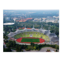 Olympiapark, München-Postkarte