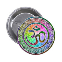 OM-Mandala Anstecknadelbutton