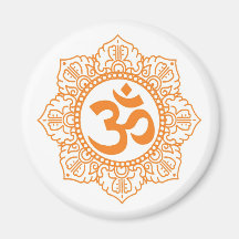 OM - Ohm - Om-Symbol Kühlschrankmagnete