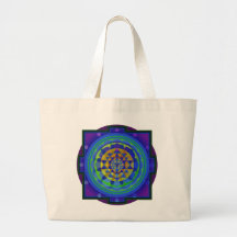OM (OM) Yantra Mandala Tragetasche