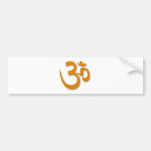 OM-Speicher für Yoga Auto Sticker