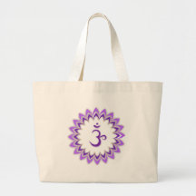 OM-Symbol/Krone Chakra Taschen