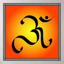 OM-Symbol Plakatdrucke