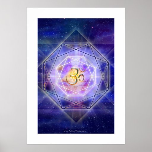 OM Yantra Posterdrucke