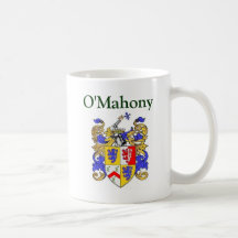 O'Mahony Wappen Kaffeetasse