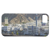 Oman, Muscat, Mutrah. Gebäude entlang Mutrah iPhone 5 Case