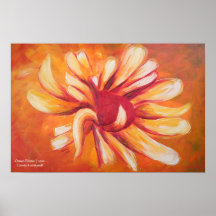 Omas Blume Posterdrucke