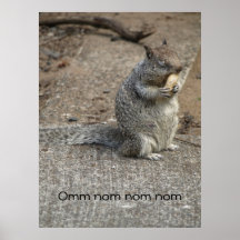 Omm nom nom nom plakat