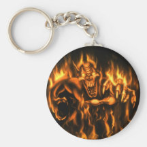 On Fire Keychain/Schlüsselanhänger
