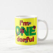 ONEderful Marienkäfer-1. Geburtstag Teetasse