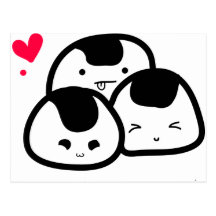 onigiri Freunde Postkarten