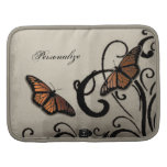 Onyx Butterfly Swirl Rickshaw Folio Organizers
