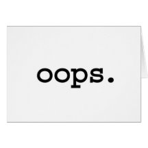 oops. karten