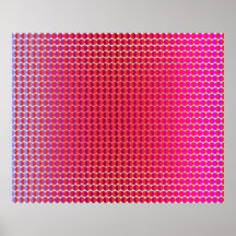 OPkunst, die rotes pinkfarbenes Veilchen sich gege Plakate