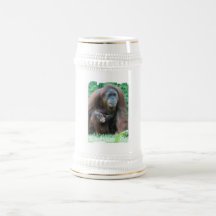 Orang-Utan Familien-Bier Stein Tee Tasse