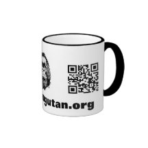 Orang-Utan QR Code Teetasse