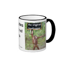 Orang-Utan Treehugger Kaffeetassen