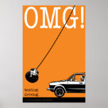 Orange 1,1 posterdrucke