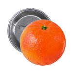 Orange Anstecknadelbuttons