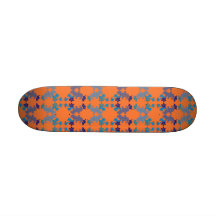 Orange ausgereifte Skateboard-Plattform Bedruckte Skateboarddecks