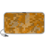 Orange Digital-Tarnung Tragbare Speaker