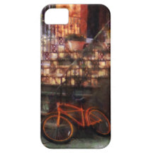 Orange Fahrrad durch Brownstone iPhone 5 Hüllen