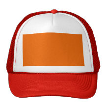 Orange Farbe Baseball Kappen