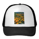 Orange Kalifornien-Mohnblumen-Blumen Netzmütze