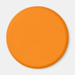 Orange Kühlschrankmagnet