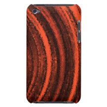 orange Menge stripes iPod-Touchkasten Barely There iPod Etuis