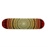 Orange Radialentwurf: Skateboard Individuelle Skateboards