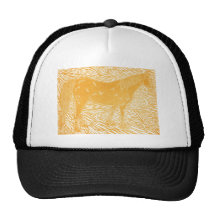 Orange Silber Kult Cap