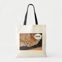 Orange Tabby-Katzen-Spaß/Zellen-Telefon Tasche