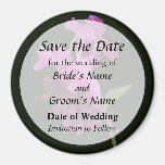 Orchidee Harold Carls Save the Date Kühlschrankmagnet