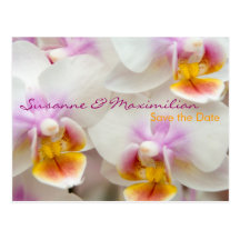 Orchidee • Save-the-Date-Postkarte