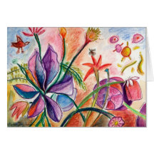 Orchideen-Geburtstag Grußkarten
