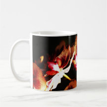 Orchideenbecher Kaffee Tasse