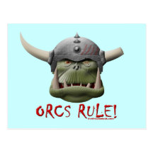 Orcs Regel! Postkarten