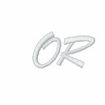 Oregon Abkürzung gestickter Hoodie