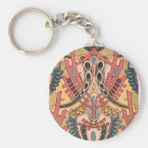Orientalische Kunst Nouveau Schlüsselbänder