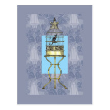 Orientalischer Birdcage Postkarte