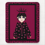 Orientalisches Goth Mädchen Mousepad