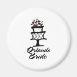 Orlando-Braut-Kuchen Magnete