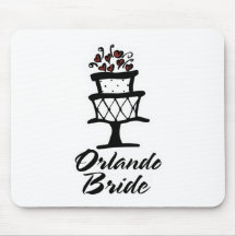 Orlando-Braut-Kuchen Mousepads