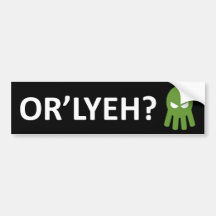 OR'LYEH? AUTOAUFKLEBER